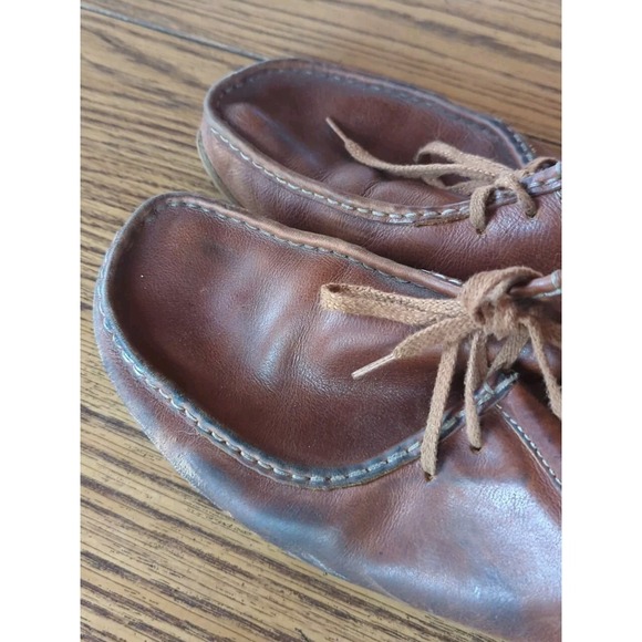 Men\'s Clarks Wallabee Chestnut Brown 10.5‎ G Wallabees Loafers Moccasins Shoes main image 5